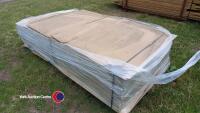 Approx 40 sheets of 8ft x 4ft moisture resistant MDF (9mm thick) - 3
