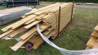 350 x tongue and groove loglap, lengths up to 3.2m