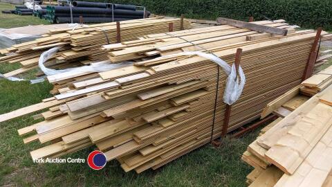 350 x tongue and groove loglap, lengths up to 3.6m