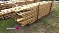 350 x tongue and groove loglap, lengths up to 4m