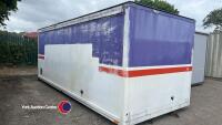 20ft grp container with up and over lockable door (water tight) - 2