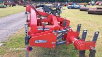Taymec Engineering 4m Low disturbance subsoiler/toolbar, rear drawbar, shearbolt legs - 4