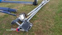 5 x galvanised lamp posts, approx 5900 long - 2