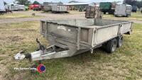 Graham Edwards 12ft flat trailer with sides - 2
