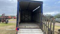 17ft 6in x 8ft shepherds hut, conversion opportunity with let down decking area - 2