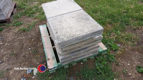 20 x 2ft x 2ft concrete paving flags
