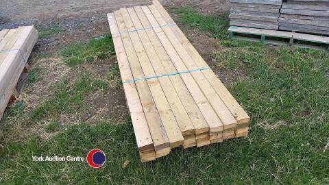 32 x 2.5m 4inx2in timbers