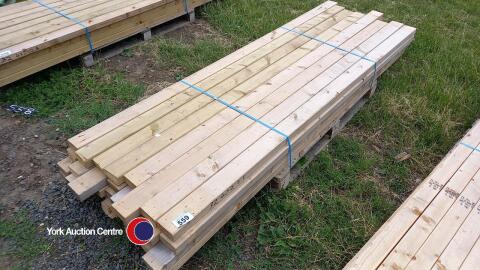 32 x 2.5m 4inx2in timbers