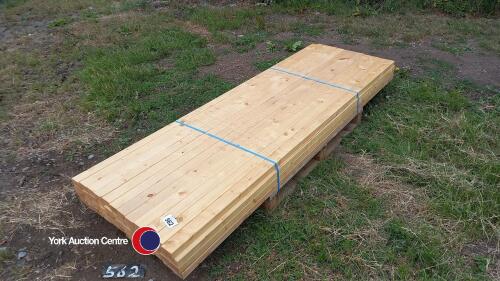 48 x 2.4m 3in x 2in timbers