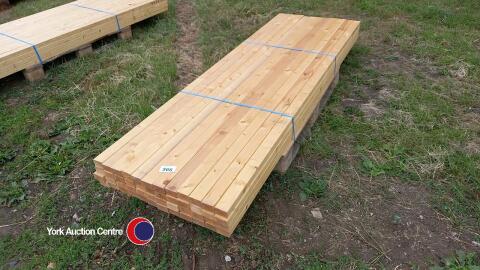 48 x 2.4m 3in x 2in timbers