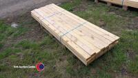 24 x 2.4m 4in x 2in timbers