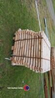 14 x slat wood timber for racking 130 cm x 110 cm x 7.5 cm 50 - 2