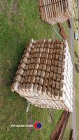 14 x slat wood timber for racking 130 cm x 110 cm x 7.5 cm 50 - 3