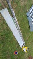 Sliding door track, runners and brackets - 2