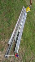 Sliding door track, runners and brackets - 3