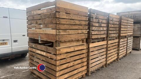 10 x 1T wooden potato boxes