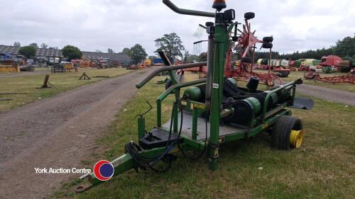McHale 991BE bale wrapper electric controls
