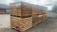 10 x 1T wooden potato boxes