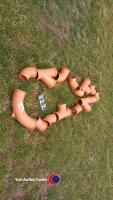 Quantity mixed new drainage fittings