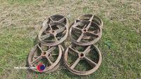 10 Cambridge roller rings 20ins - 2