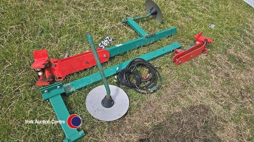 Andrew Guest centre marker kit for combination drill, bought new but never actually been used