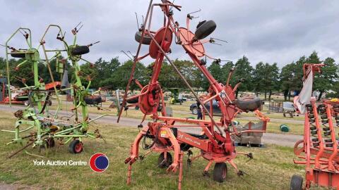 Lely Lotus 770 tedder, pto in office