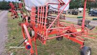 Kuhn 4121 single rotor rake, in gwo, c/w PTO shaft - 2