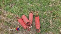 4 x MF springs, unused - 3