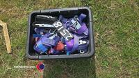 25 x trailer straps and ratchets - 2