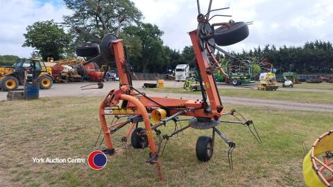 Vicon Fanex 553 4 rota hydraulic folding tedder