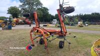 Vicon Fanex 553 4 rota hydraulic folding tedder