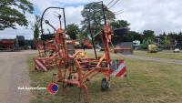 Fella 4 rotor tedder, pto in office