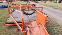 Ritchie/Cook flat 8 bale sledge. Belt drive for bales. Owned for last 10 years doing 500 hay bales per year. Excellent overall condition. Always stored under cover. - 2
