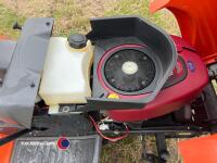 Husqvarna CTH 155 ride on mower with grass collector tipping box, all in running order - 5