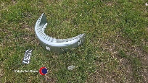Set of 4 trailer mudguards, new