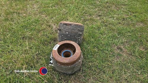 2 x Quadtrac mid track rollers