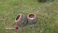 2 x Quadtrac mid track rollers - 3