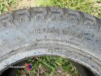 2 ride on lawnmower tyres, new and unused - 2