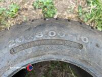2 ride on lawnmower tyres, new and unused - 3