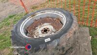 2 x Ford 6 stud 36in wheel rims - 2