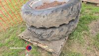 2 x Ford 6 stud 36in wheel rims - 3