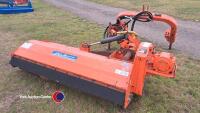 Shelbourne/Lipa offset (LH) 2m flail mower, gwo, pto in office - 3
