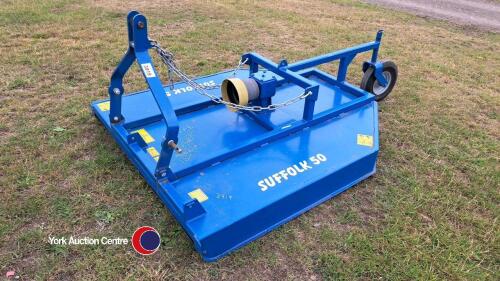 Suffolk 50 pasture topper, pto in office