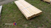 24 x 2.4m 4in x 2in timbers