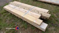 12 x 2.4m 9inx3in timbers