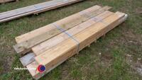 12 x 2.4m 9inx3in timbers - 2