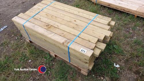 56 x 1.2m 4inx2in timbers