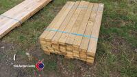 56 x 1.2m 4inx2in timbers - 2