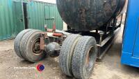 7000 gallon tank on lift up wheels for transport - 4