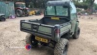 John Deere Gator 4wd buggy, c/w full cab & doors, WA64AOM, key in office - 3